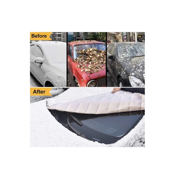 Car Windshield Snow Cover Ice Cover Waterproof Sunshade Universal Fit Most Car - Picture 6 of 7